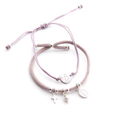 CHIC set - silver bracelets